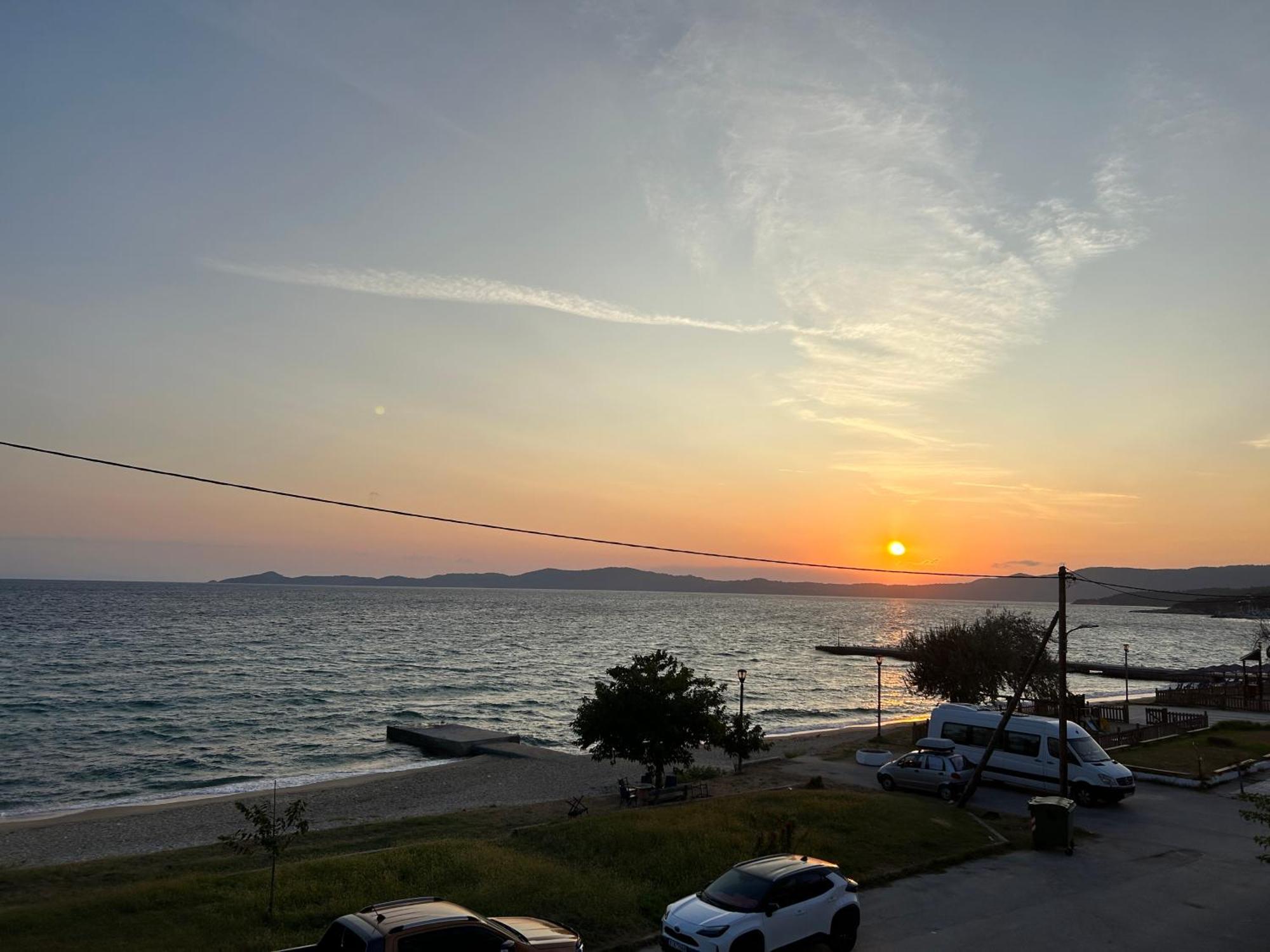 Apartamento Sea View Loft Nea Roda Exterior foto